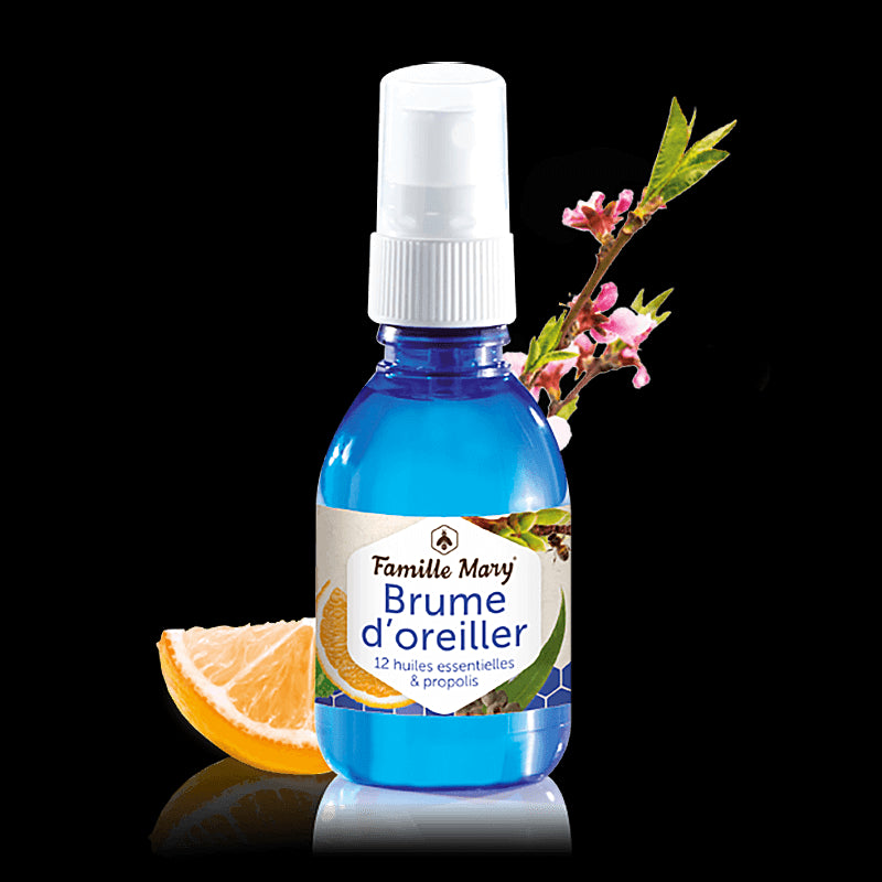 Релаксиращ спрей за сън с 12 етерични масла - Brume Оreiller, 50 ml - BadiZdrav.BG