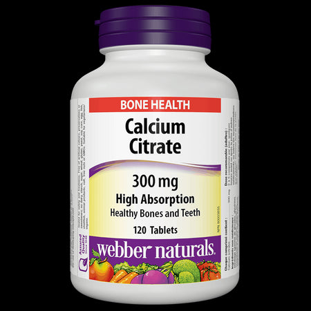 Calcium Citrate / Калций цитрат, 300 mg, 120 таблетки - BadiZdrav.BG