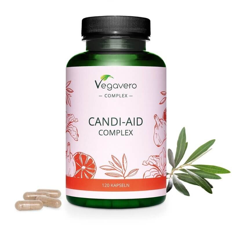 Candi-Aid Complex, 120 капсули, 100% Vegan Vegavero - BadiZdrav.BG