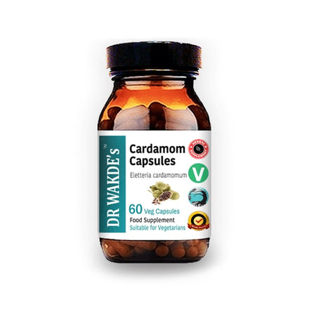 Cardamom / Кардамон Аюрведа, 60 капсули DR WAKDE’s - BadiZdrav.BG
