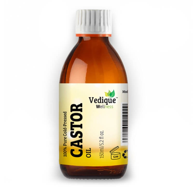 Рициново масло (Castor Oil) - при запек, за супер коса и кожа, 150 ml - BadiZdrav.BG