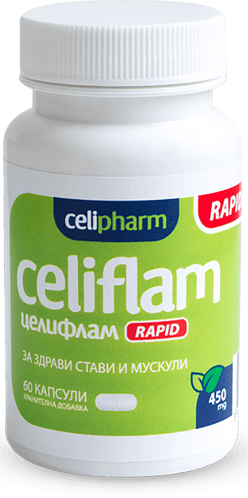 Celiflam Rapid 450 mg - BadiZdrav.BG