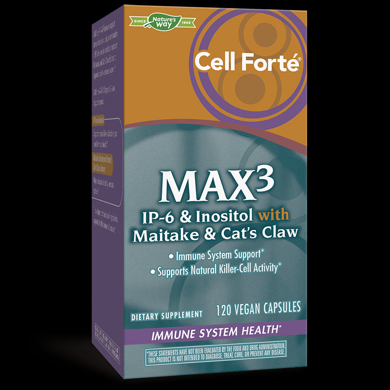 Cell Forté MAX³ (IP-6, инозитол, майтаке и котешки нокът) Nature’s Way - BadiZdrav.BG