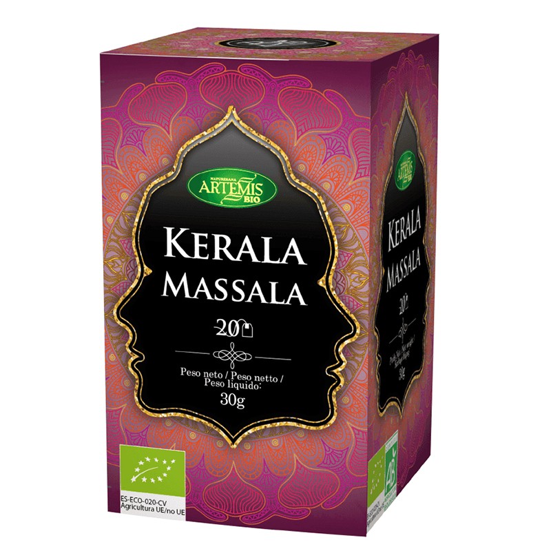 Чай Керала Масала Био - Kerala Masala, 20 филтърни пакетчета - BadiZdrav.BG