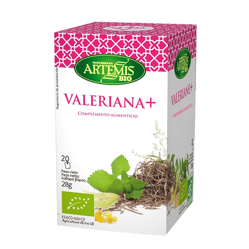Чай Валериана + билки, 20 филтърни пакетчета Herbes del Moli