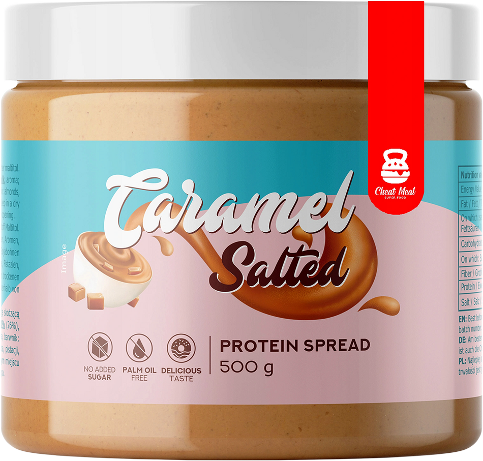 Protein Spread / Salted Carmel - BadiZdrav.BG