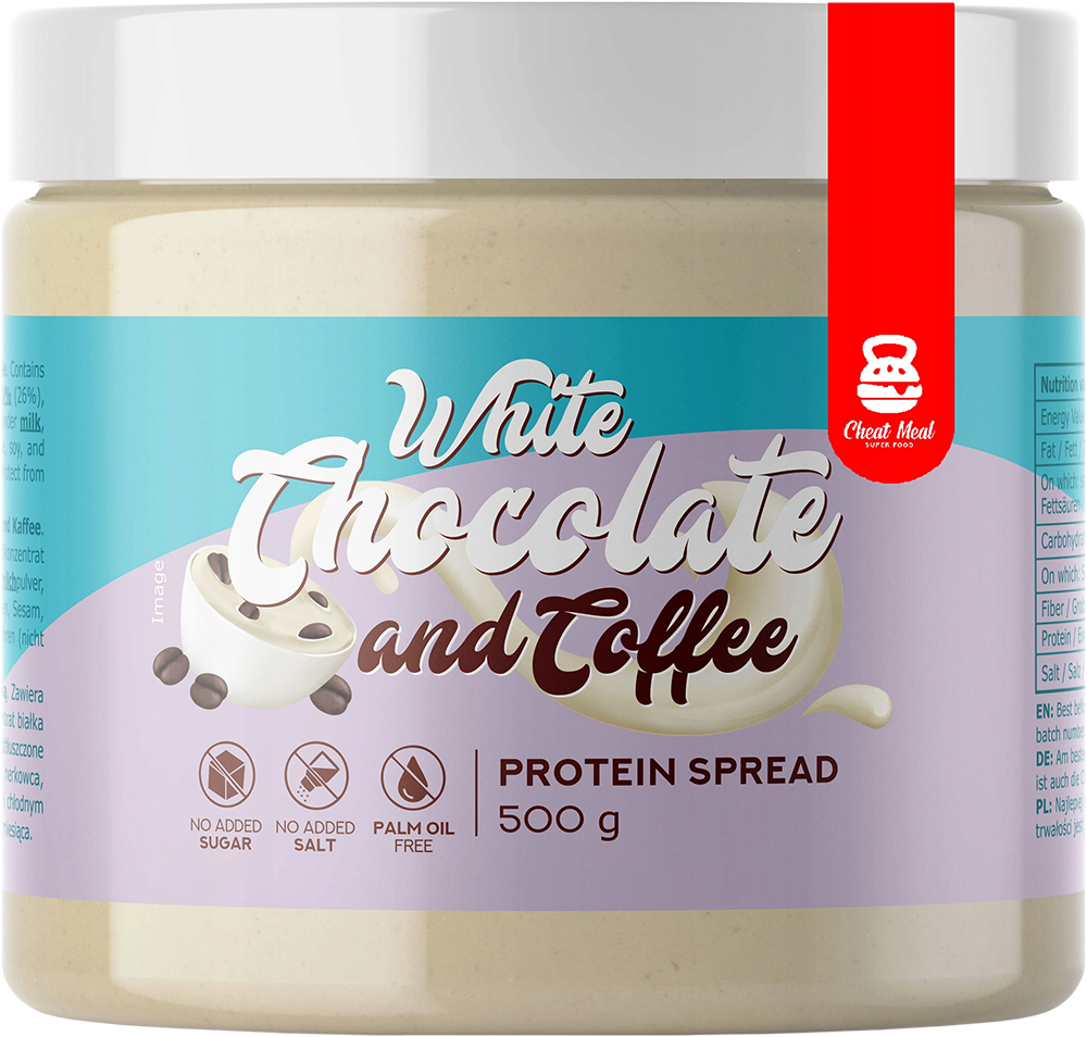 Protein Spread / White Chocolate and Coffee - BadiZdrav.BG
