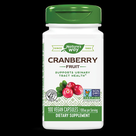 Cranberry Fruit/ Червена боровинка (плод) 465 mg х 100 капсули Nature’s Way - BadiZdrav.BG