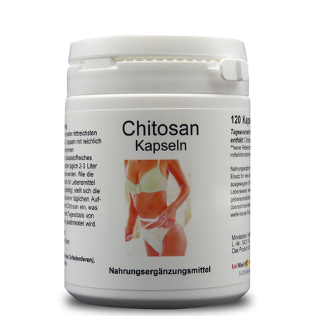 Chitosan - Хитозан - За поддържане на нормално телесно тегло, 120 капсули Karl Minck - BadiZdrav.BG
