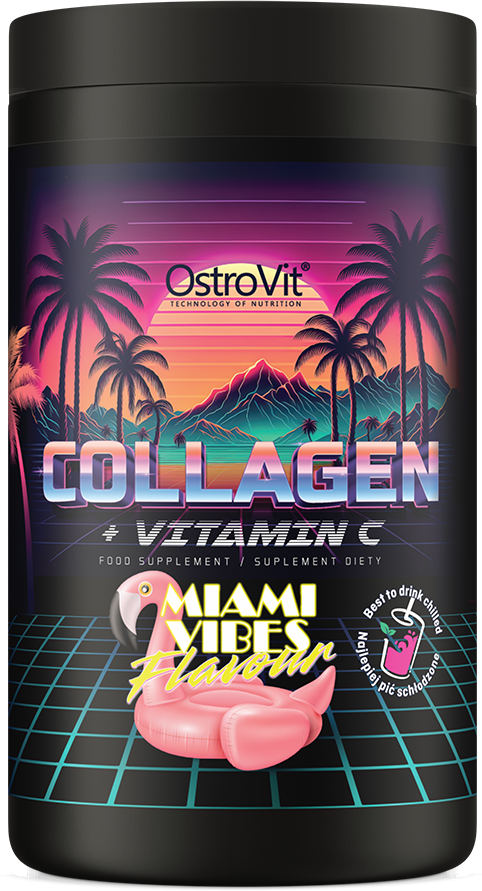 Collagen + Vitamin C Powder | Miami Vibes Limited Edition - BadiZdrav.BG