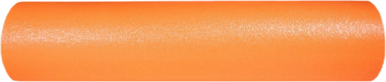 Foam Roller Orange - Smooth - 