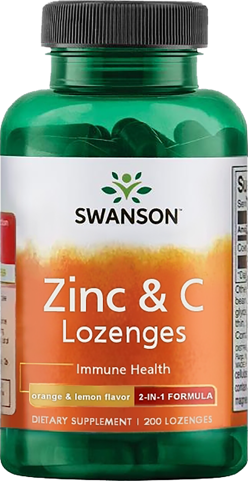 Zinc and C Lozenges 100 mg - BadiZdrav.BG