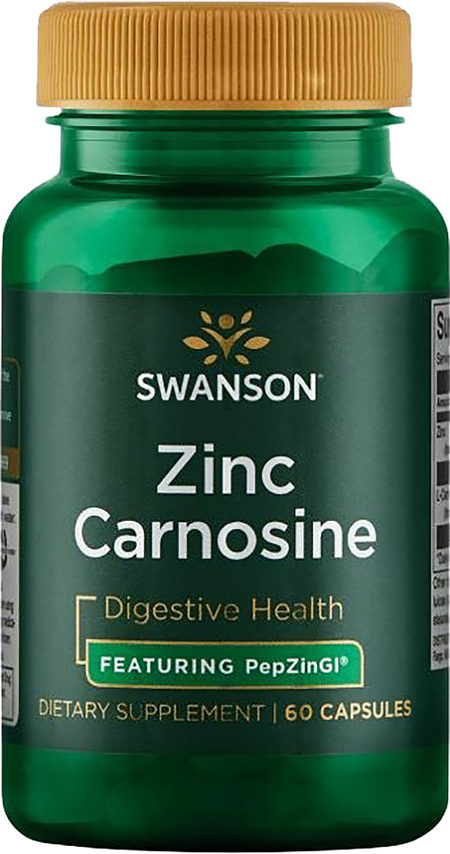 Ultra Zinc Carnosine (PepZin GI) 37.5 mg - BadiZdrav.BG