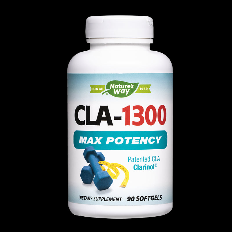 CLA-1300 Max Potency /свързана линонова киселина/ - Редукция на теглото, 90 софтгел капсули Nature’s Way - BadiZdrav.BG