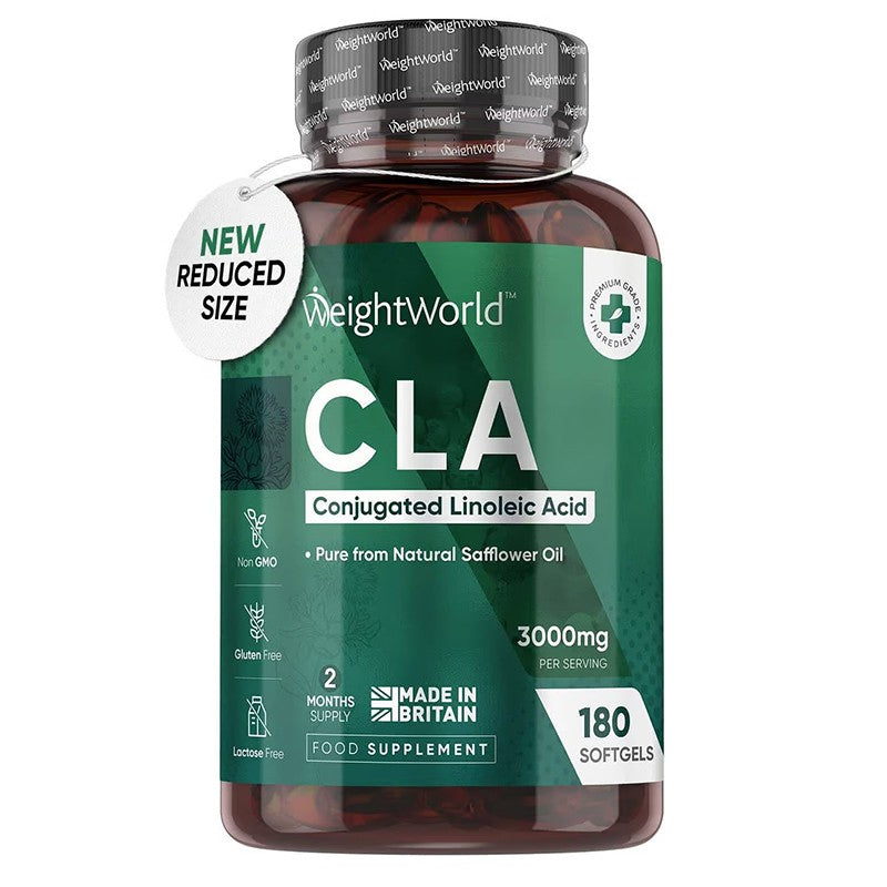 CLA - Конюгирана линолов киселина, 3000 mg x 180 софтгел капсули Weight Worl - BadiZdrav.BG