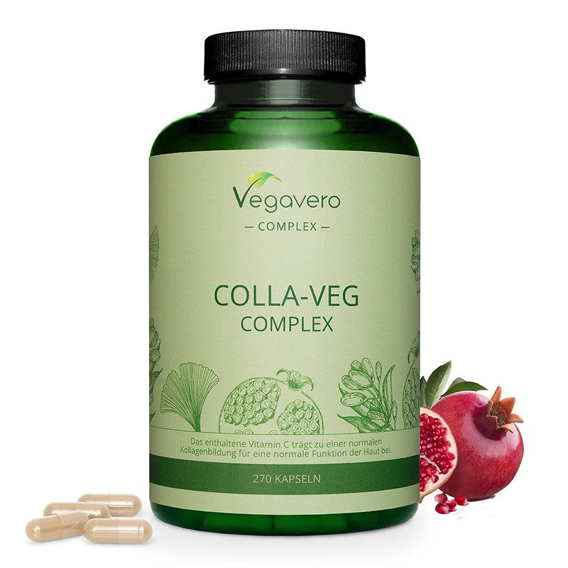 Colla-Veg Complex / Vegan Collagen Complex - Веган Колаген Комплекс, 270 капсули - BadiZdrav.BG