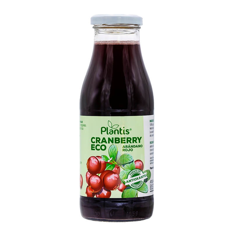 100% сок от червени био боровинки – уринарно здраве - Cranberry Eco Plantis®, 500 ml - BadiZdrav.BG
