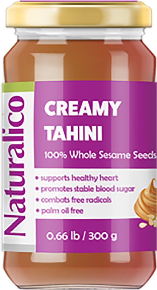 Creamy Tahini 100% Whole Sesame Seeds - 