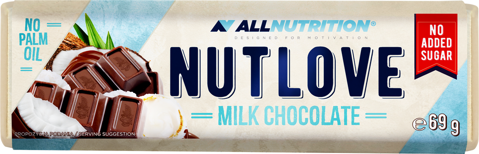 NutLove Milk Chocolate | No Added Sugar - BadiZdrav.BG