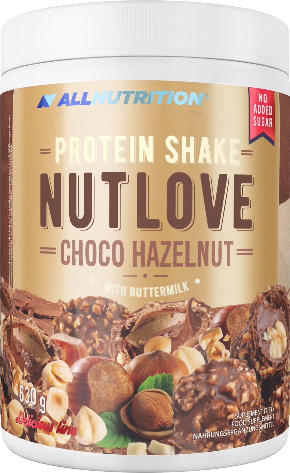 NutLove Protein Shake | Whey Protein + Casein - Шоколад с лешник