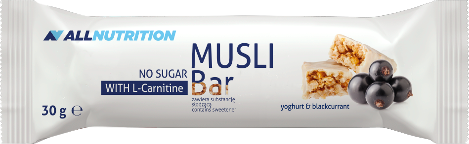 Musli Bar with L-Carnitine - Касис йогурт