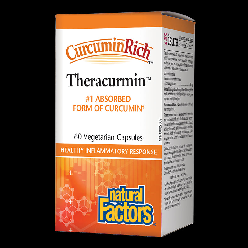 CurcuminRich™ Theracurmin™/ Теракурмин™ 30 mg х 60 капсули Natural Factors - BadiZdrav.BG