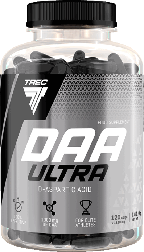 DAA Ultra | D-Aspartic Acid Caps - BadiZdrav.BG