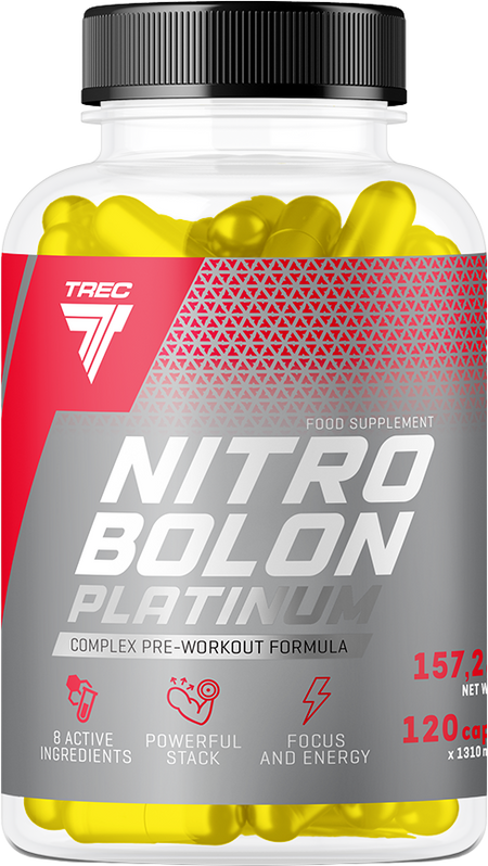Nitrobolon Platinum Caps | Complete Pre-Workout Formula