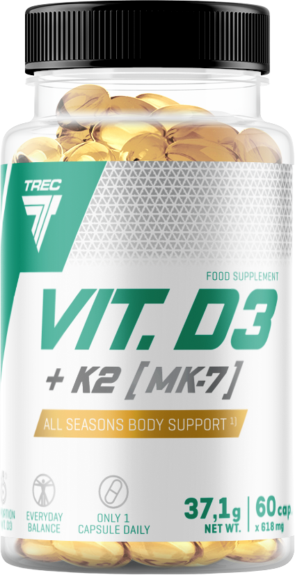Vit. D3 + K2 (MK-7) | Vitamin D &amp; Vitamin K2 Formula - BadiZdrav.BG