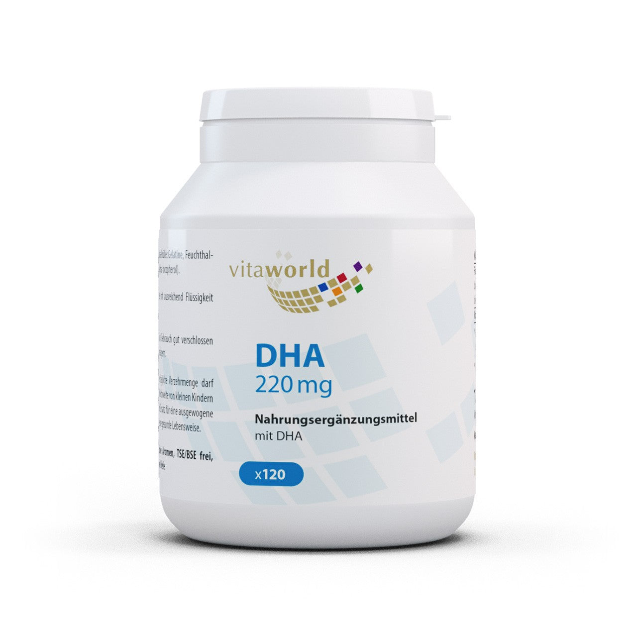 DHA / Докозахексаенова киселина 220 mg, 120 софтгел капсули - BadiZdrav.BG