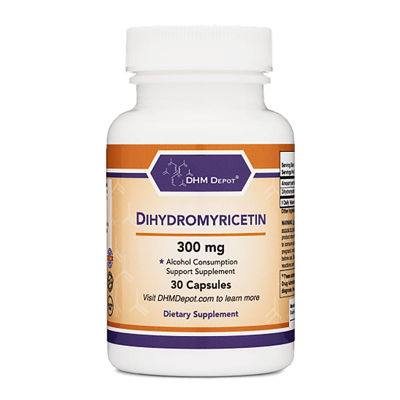 Dihydromyricetin / Дихидромирицетин, 300 mg, 30 капсули Double Wood - BadiZdrav.BG