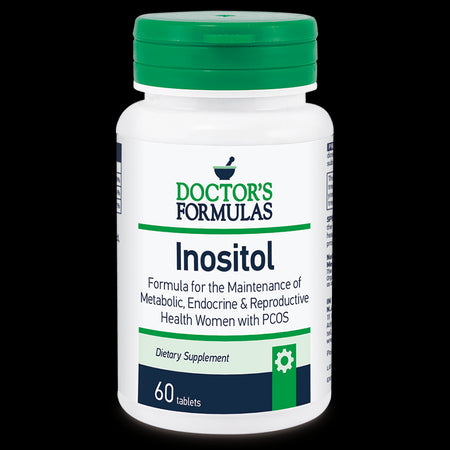 Inositol / Инозитол формула с фолиева киселина и витамини В6 и В12, 60 таблетки Doctor’s Formulas - BadiZdrav.BG