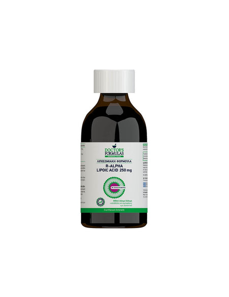 Liposomal Formulation R-Alpha Lipoic Acid / Липозомна R-алфа-липоева киселина (R-форма), 300 ml, 30 дози Doctor’s Formulas - BadiZdrav.BG