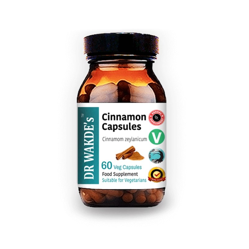 Cinnamon / Канела Аюрведа, 60 капсули DR WAKDE’s - BadiZdrav.BG