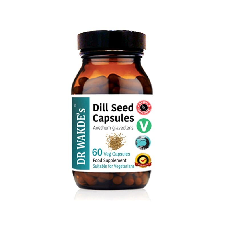 Dill Seed / Копър (семена) Аюрведа, 60 капсули DR WAKDE’s - BadiZdrav.BG