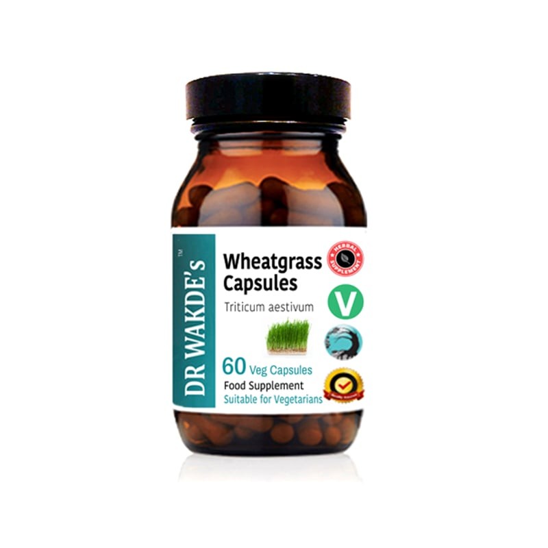 Wheatgrass / Зимна пшеница Аюрведа, 60 капсули DR WAKDE’s - BadiZdrav.BG