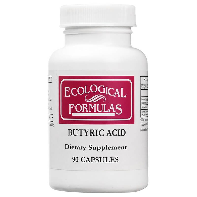 Butyric Acid, 90 капсули Ecological Formulas - BadiZdrav.BG