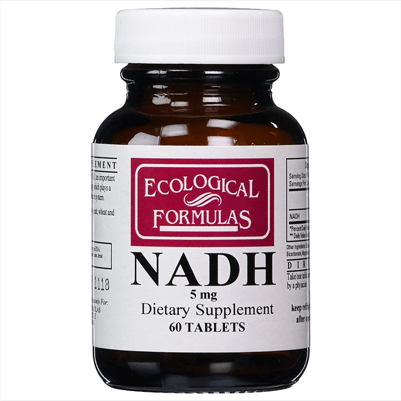 NADH (Nicotinamide adenine dinucleotide)/ Никотинамид Аденин Динуклеотид, 60 таблетки Ecological Formulas - BadiZdrav.BG