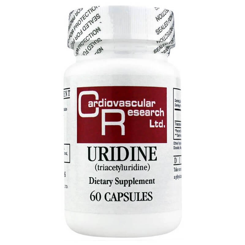 Неврологично здраве и мозъчна функция - Уридин (Триацетилуридин), 60 капсули