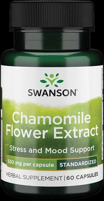 Chamomile Flower Extract 500 mg | Standardized Apigenin - BadiZdrav.BG