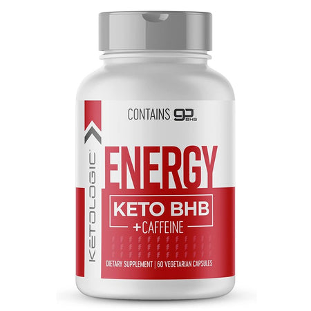 Екзогенни кетони + Кофеин - Energy Keto BHB + Caffeine, 60 капсули - BadiZdrav.BG