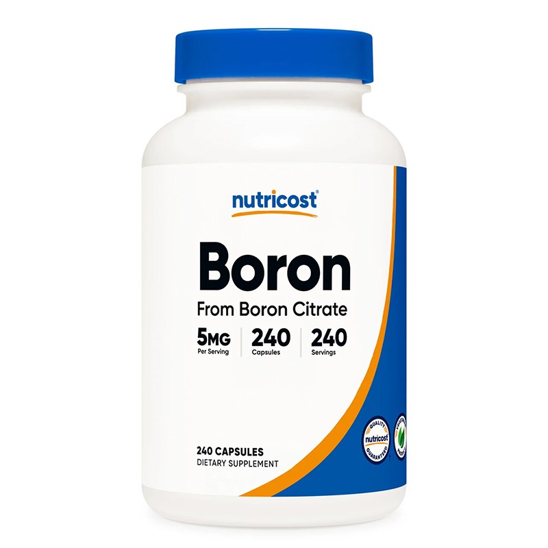 Ендокринна и костна система - Бор (Boron), 5 mg x 240 капсули - BadiZdrav.BG