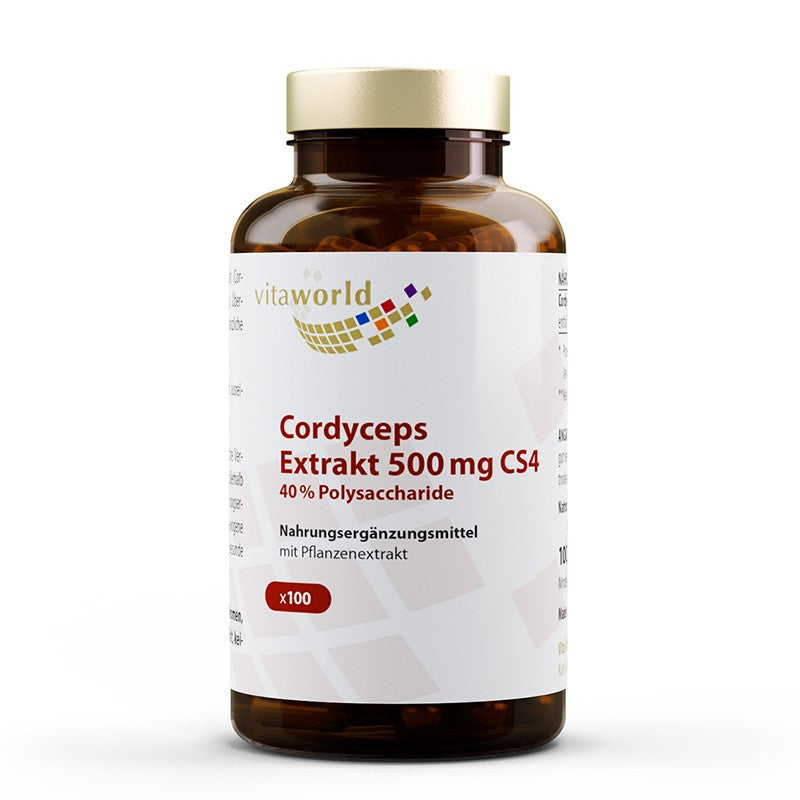 Енергия и имунитет - Кордицепс екстракт, 100 капсули