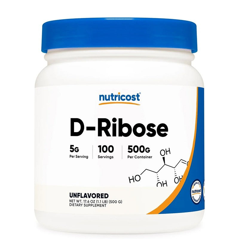 Енергия и издръжливост - Д- Рибоза, 500 g прах