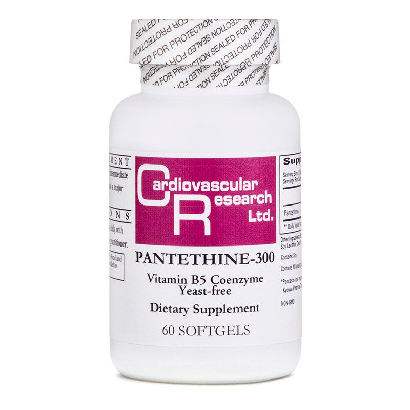 Енергия и нервна система - Пантетин (Витамин В5), 300 mg x 60 софтгел капсули - BadiZdrav.BG