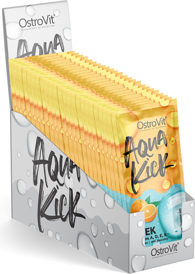 Aqua Kick / Advanced Hydration with ADEK / Vitamin A + D + E + K - Портокал