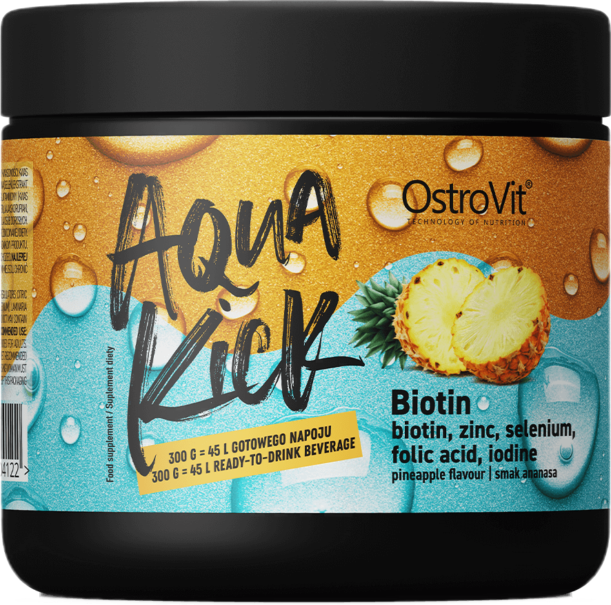 Aqua Kick / Advanced Hydration with Biotin, Zinc, Selenium - Ананас