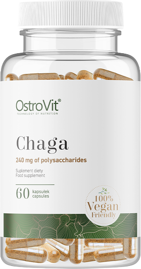 Chaga 600 mg | Vege - BadiZdrav.BG
