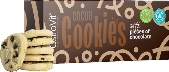 Cookies - No Sugar ~ Healthy Snack | Different Flavors - Парченца шоколад