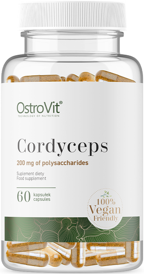 Cordyceps 500 mg | Vege - BadiZdrav.BG